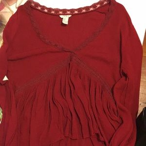 Forever 21 Long Sleeve Blouse