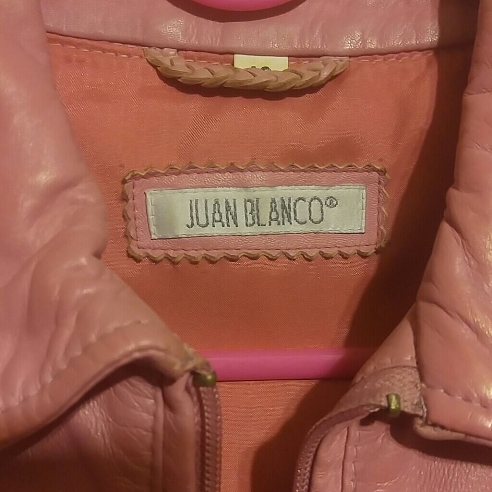 Pink Leather Jacket - Picture 2 of 6