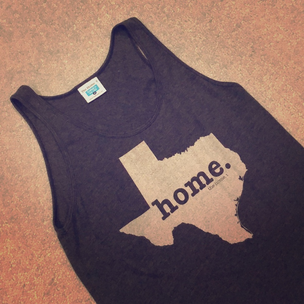 THE HOME T Tank Top “TEXAS” Sz M