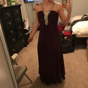 WINTER FORMAL/ PROM Purple dress