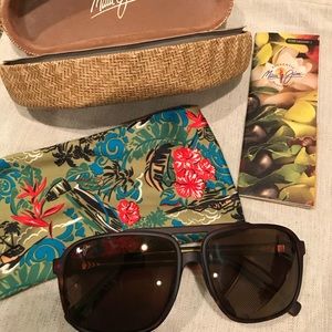 Maui Jim Little Mak/Aviator Style Sunglasses