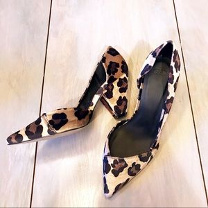 ASOS leopard heels size 9