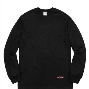 Supreme x Independent “f the rest l/s tee”