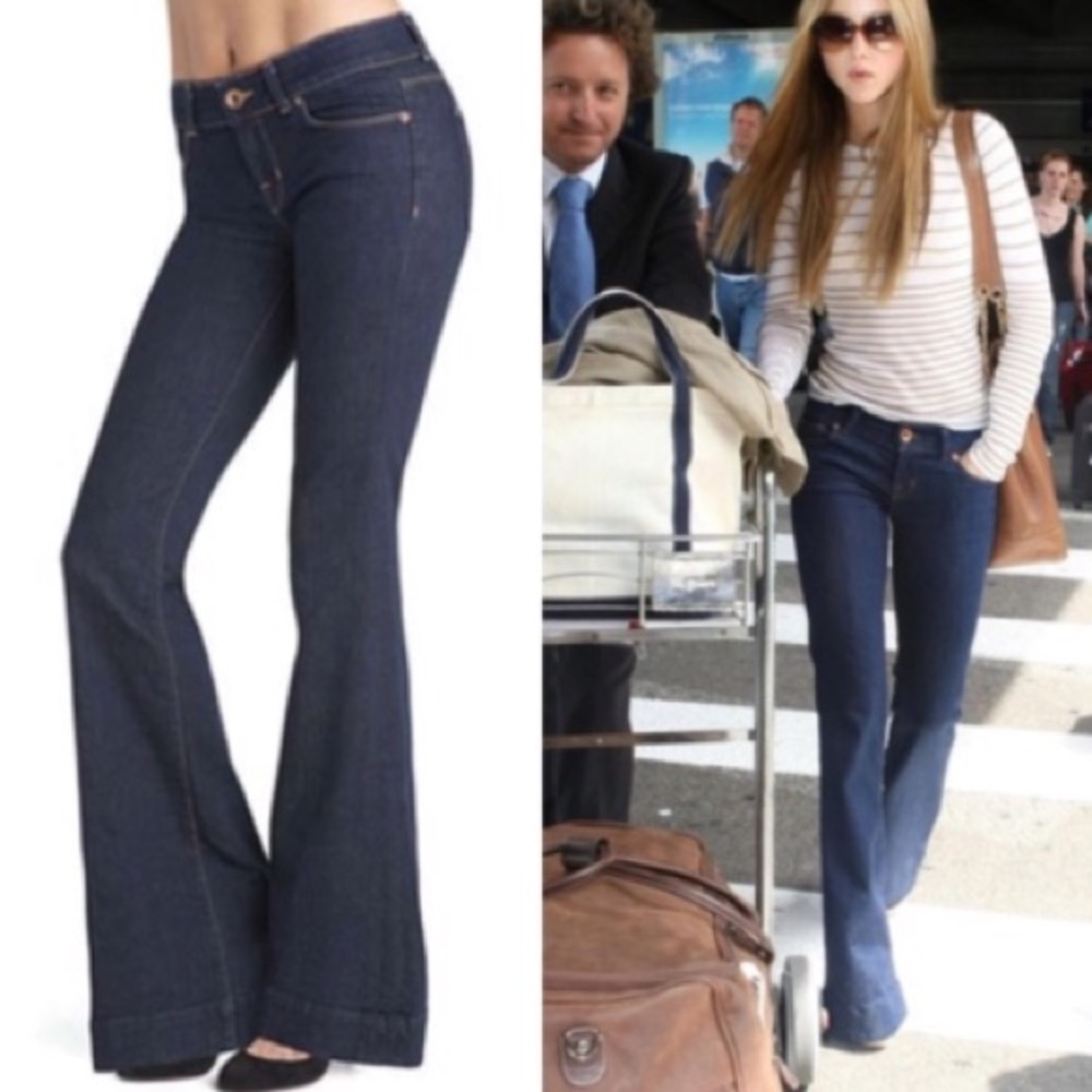 Jbrand Lovestory Bellbottom Jeans