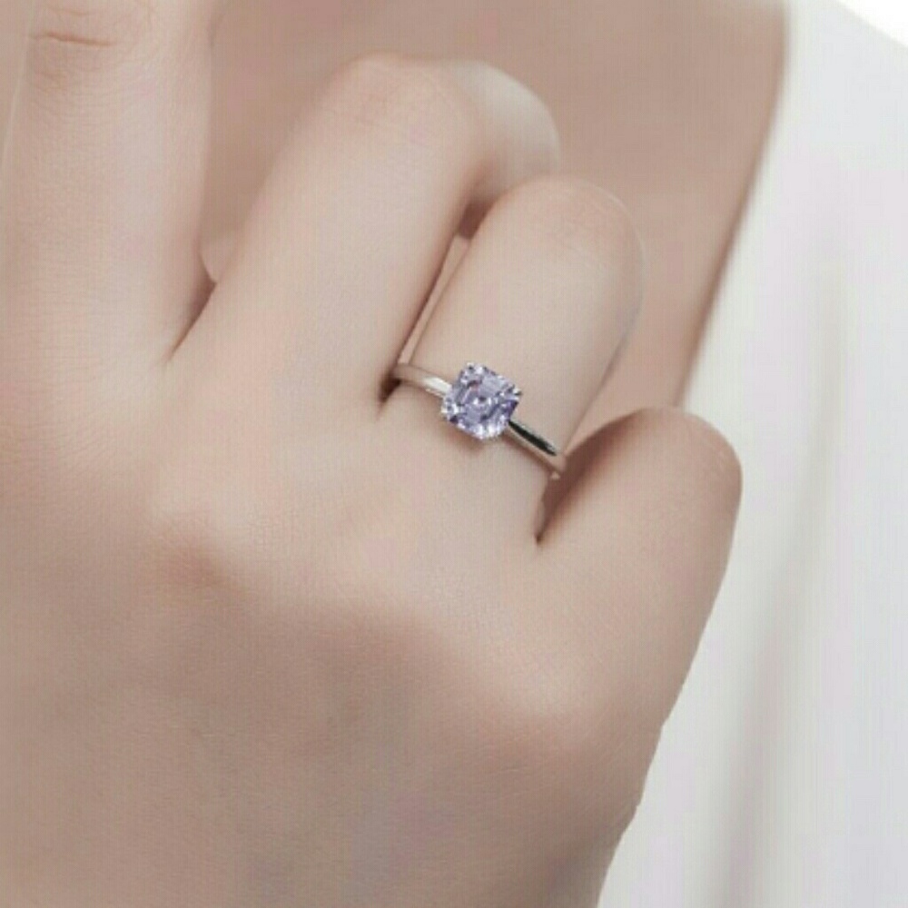 Sterling Silver Solitaire ring