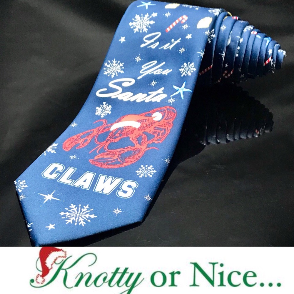 Knotty & Nice  Is It You Sant Claws Funny Lobster