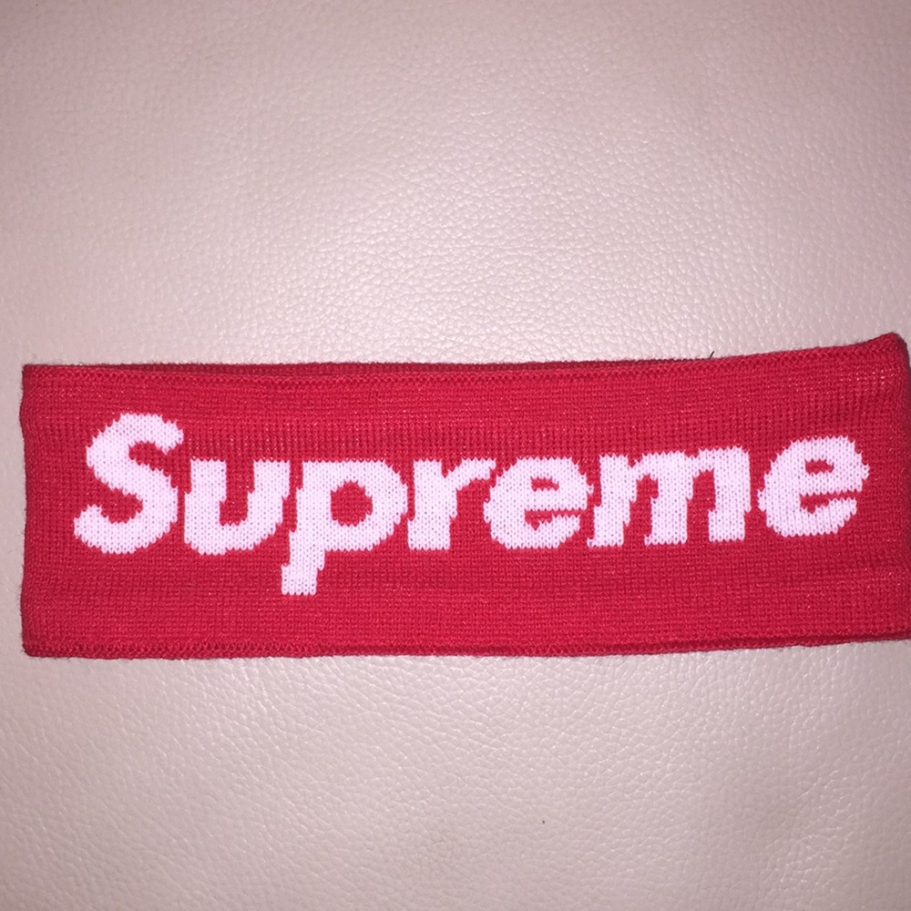 Supreme X New Era Red Headband