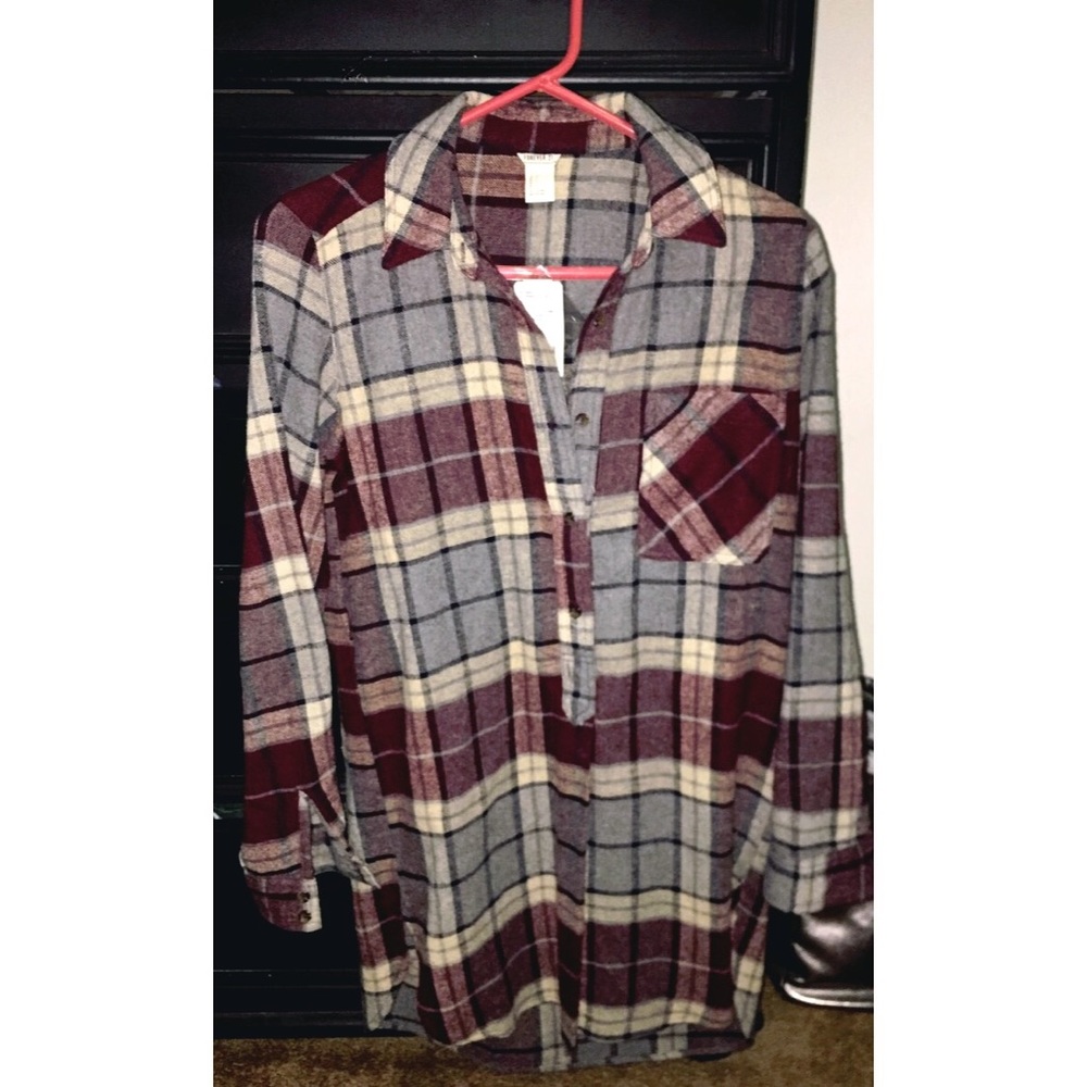 plaid flannel dress!