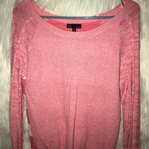 💗pink stripped long sleeve 💗