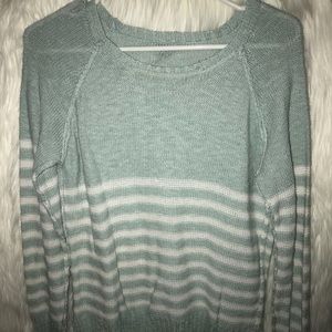 💙 blue stripped long sleeve 💙