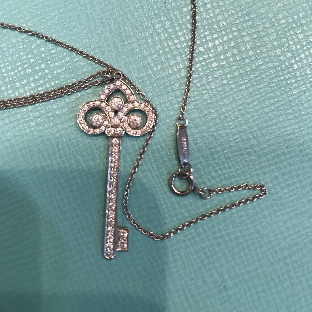 Authentic Tiffany Key Necklace