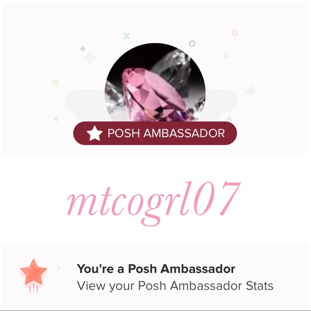 🌟I’M A POSH AMBASSADOR🌟