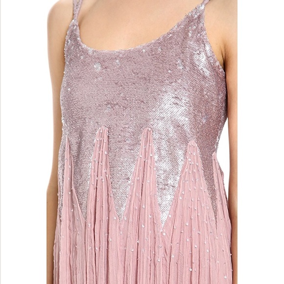 Free People washed lilac dreamy sequined dress - Picture 5 of 8