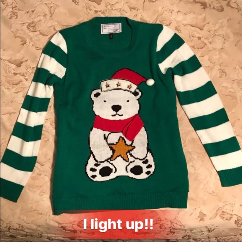 Light up Christmas sweater
