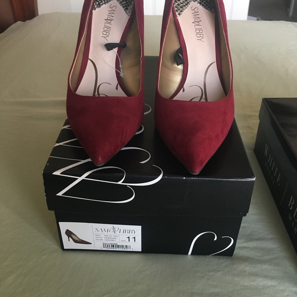 Red pumps from target size 11