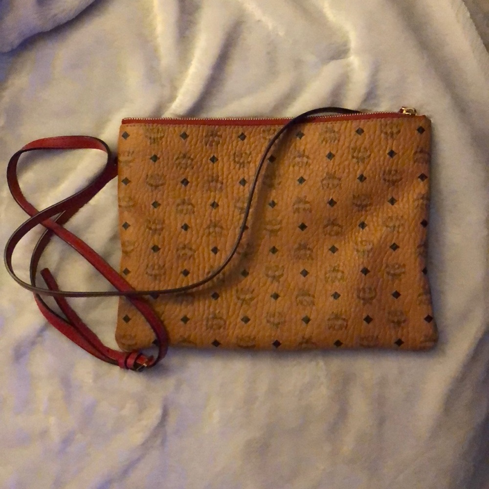Authentic MCM satchel