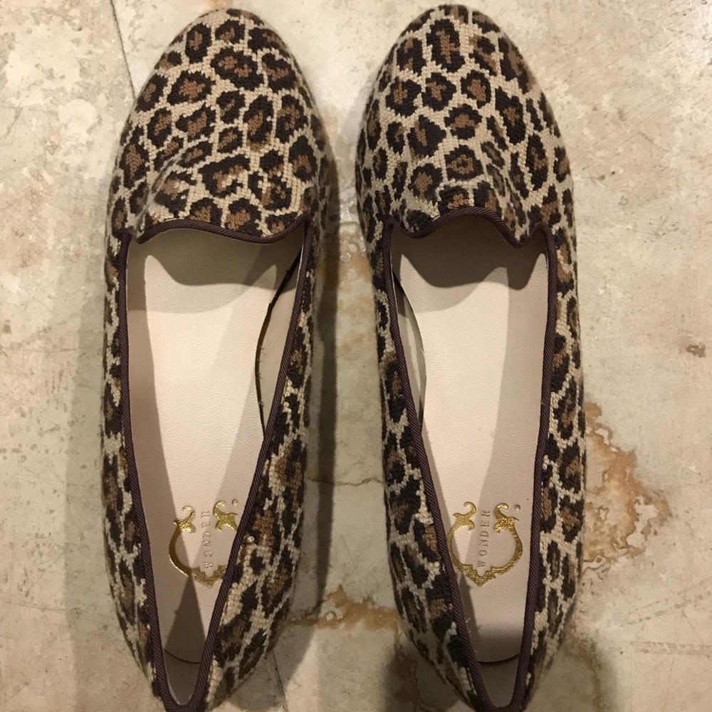 C Wonder Leopard AND Dachshund Loafers NWOT Sz 7