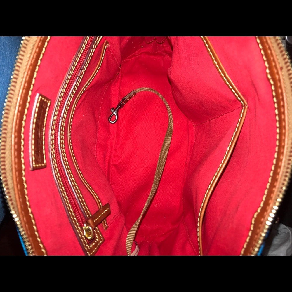 Dooney & Bourke Carolina Panthers satchel
