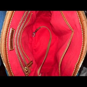 Dooney & Bourke Carolina Panthers satchel