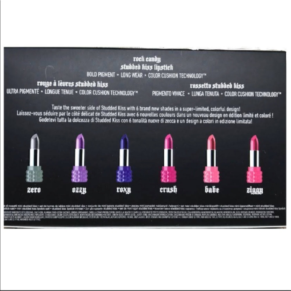 KatVonD❣️RockCandy❣️Mini StuddedKiss Lipsticks NEW - Picture 2 of 7