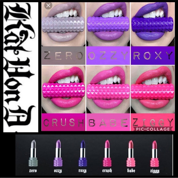 KatVonD❣️RockCandy❣️Mini StuddedKiss Lipsticks NEW - Picture 3 of 7