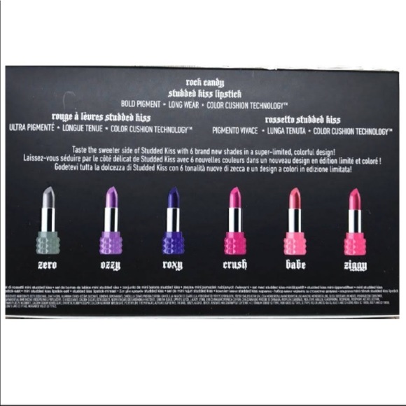 KatVonD❣️RockCandy❣️Mini StuddedKiss Lipsticks NEW - Picture 2 of 7