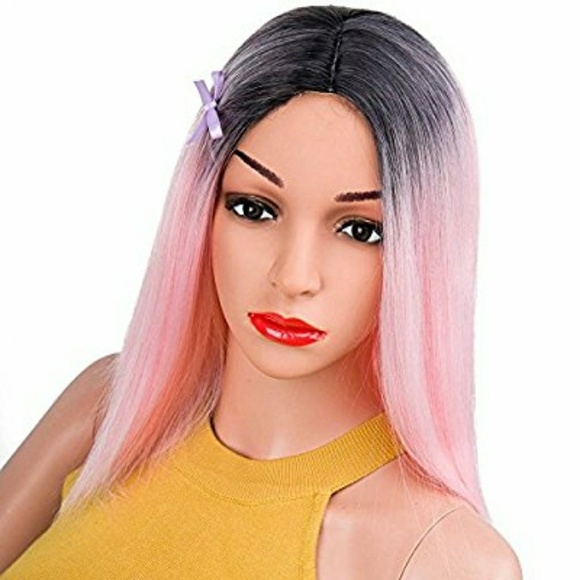 Ombre Pink Beauty Wig main image 5