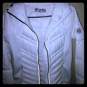 Micheal kors down feather jacket