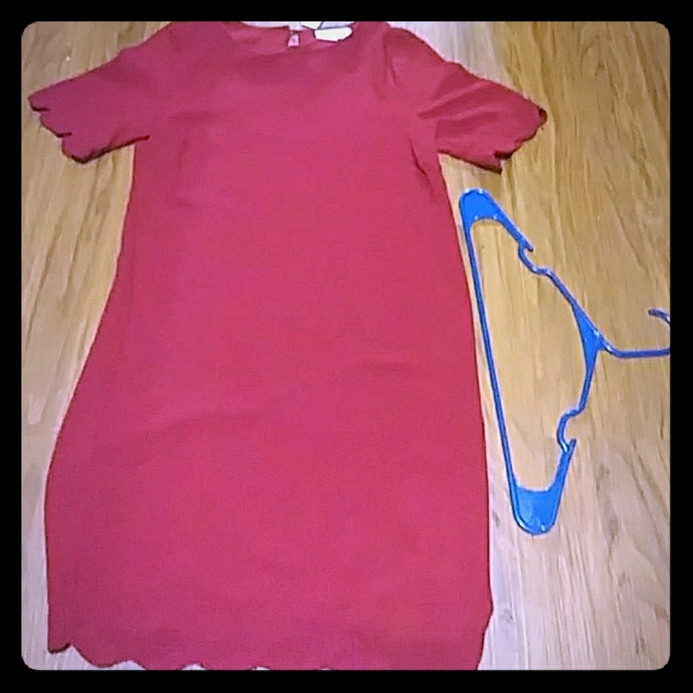 Red dress