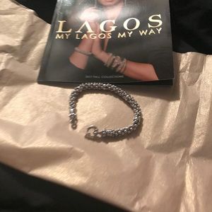 LAGOS Caviar bracelet new 7/12 to 8” fine silver