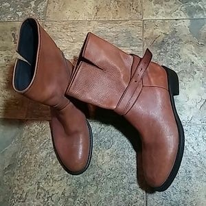 New 1937 J Crew Madewell Boots sz 8 Italy