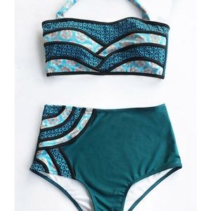 Cupshe seascape bikini