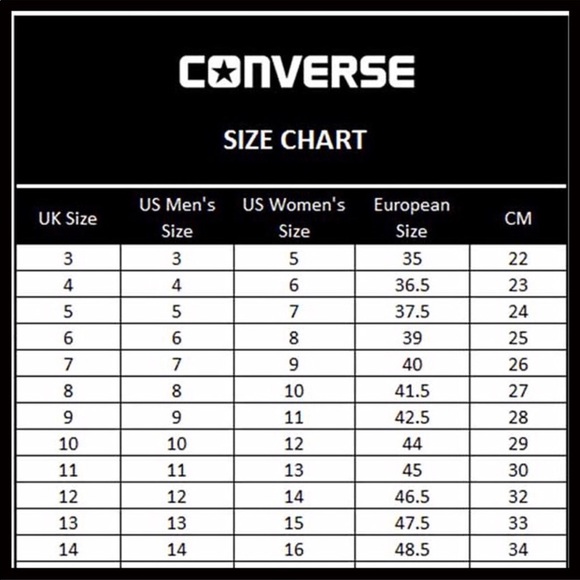 BNIB CONVERSE oxfords 🖤🔥✔️ - Picture 4 of 5