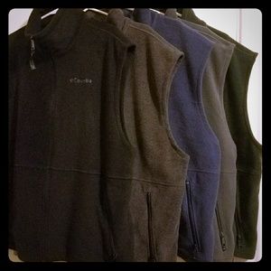 XL MENS COLUMBIA FLEECE VEST