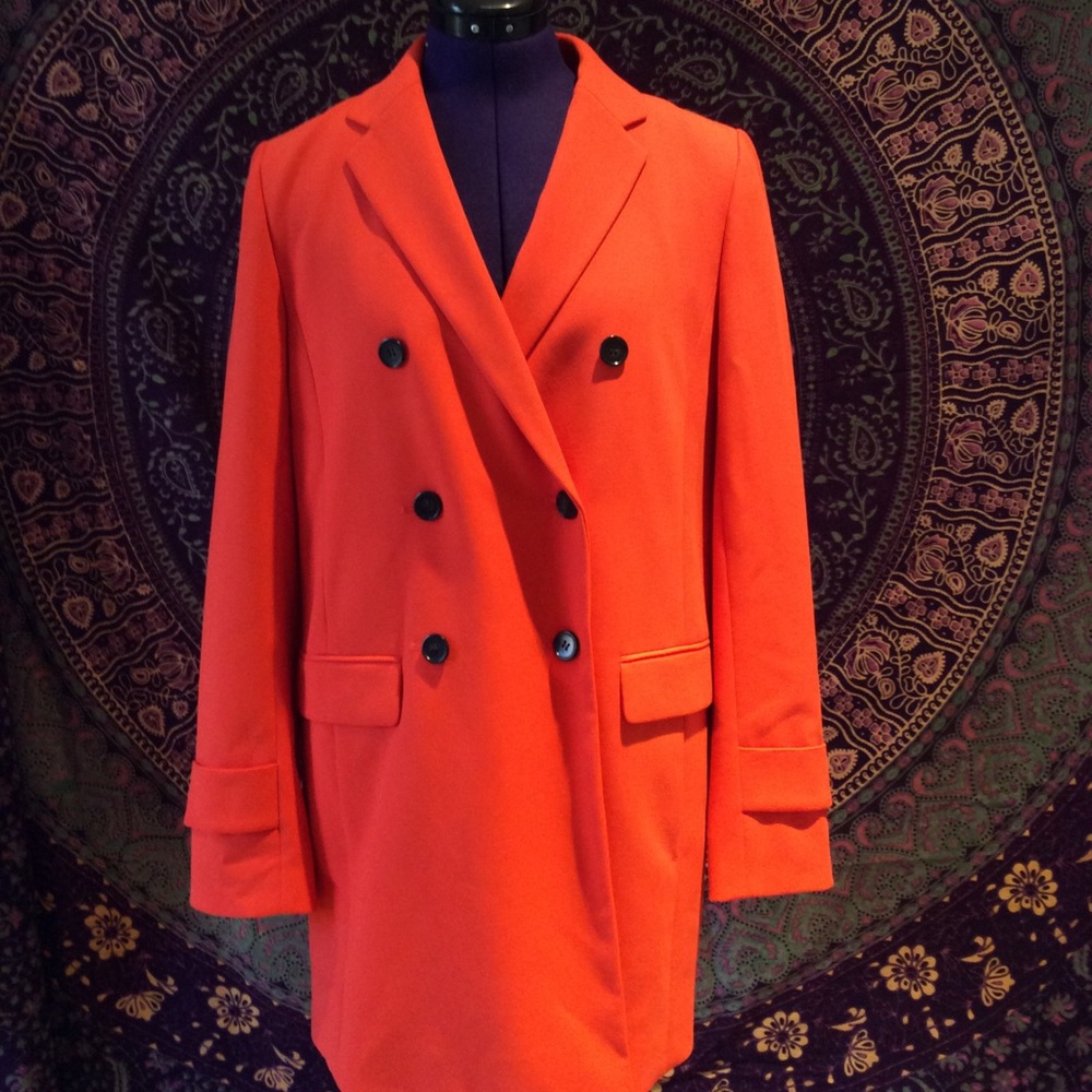 ❤️Ann Taylor orange coat
