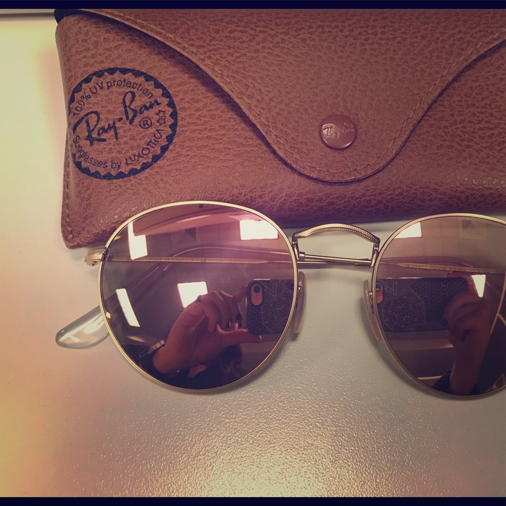 BRAND NEW Ray-Ban round metal sunglasses
