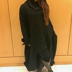Pullover Hoodie With Long Sleeves