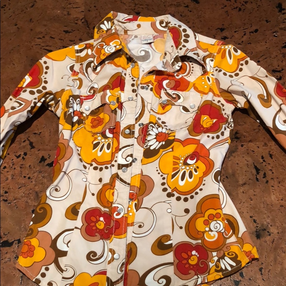 True Religion button down shirt