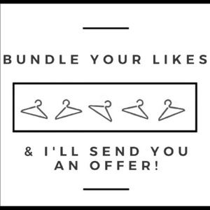 Bundle items and I’ll send you an offer/discount!