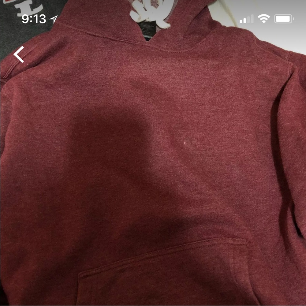 Maroon hoodie