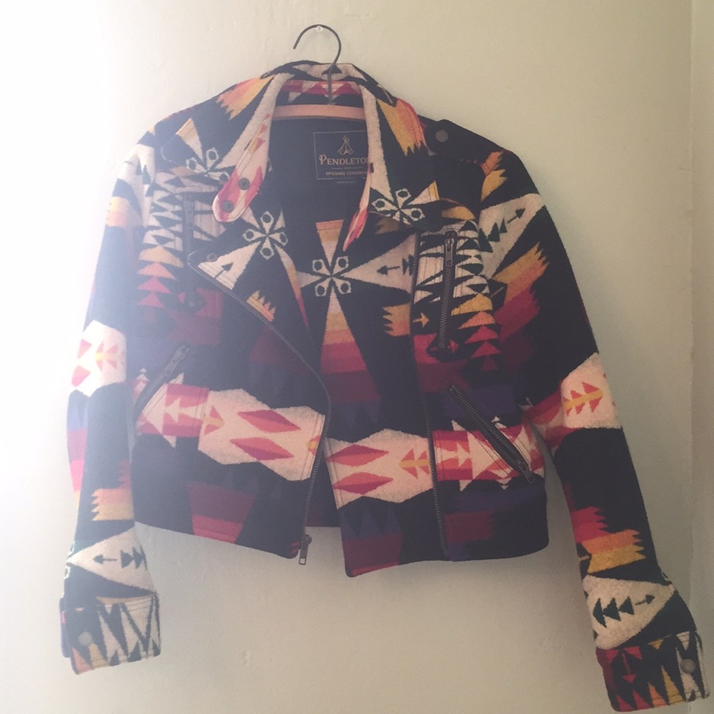 Pendleton meets Opening Ceremony Moto Jacket XS