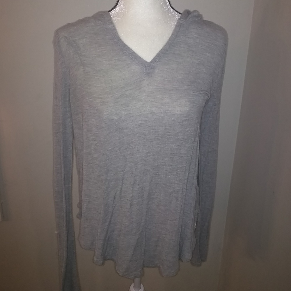 Aeropostale light weight grey hoodie pullover