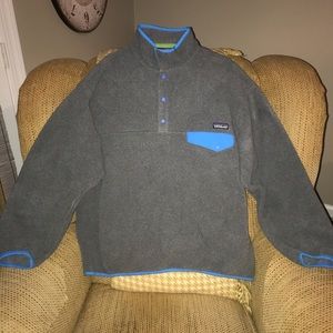Men’s Light Grey Patagonia Pullover