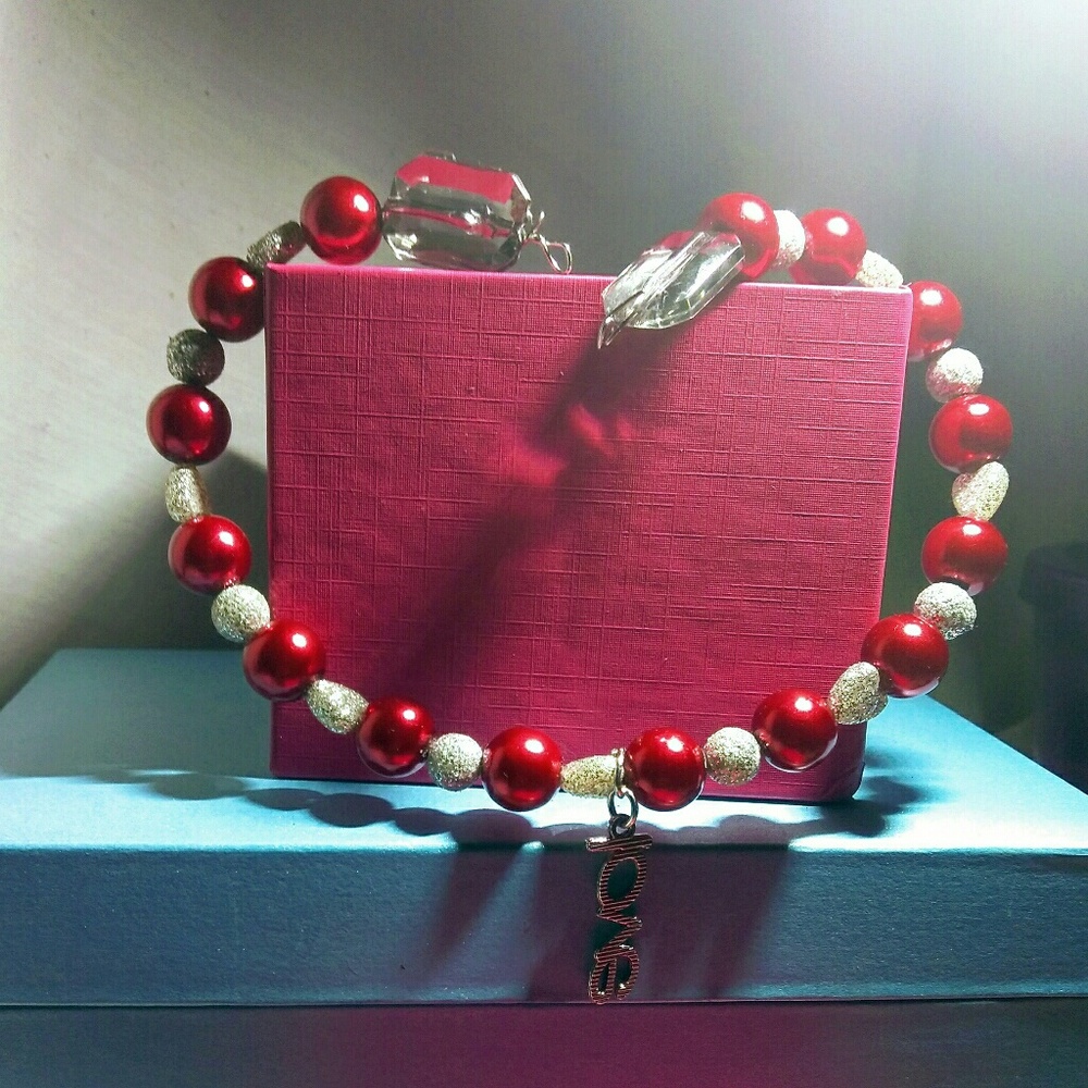 SOLD!!!!Breaded Choker/bracelet by MaryJo's