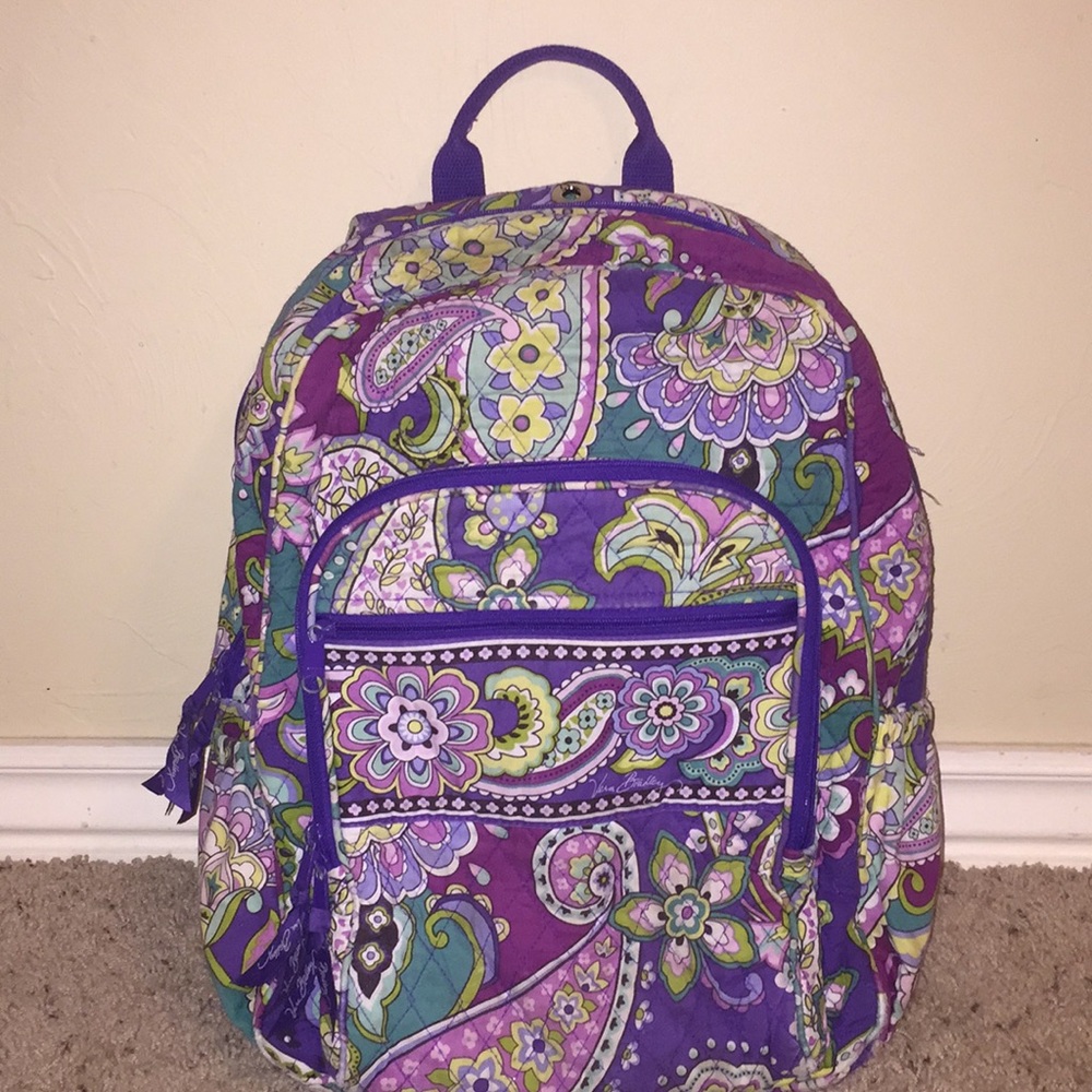 Heather Vera Bradley Backpack