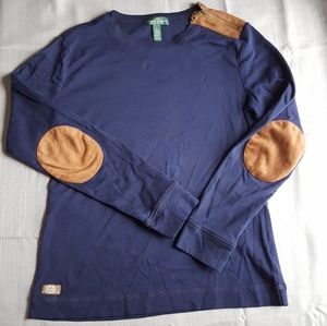 Ralph Lauren longsleeve w. Elbow Patches