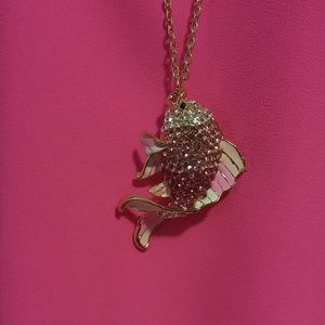 PINK FISH Necklace