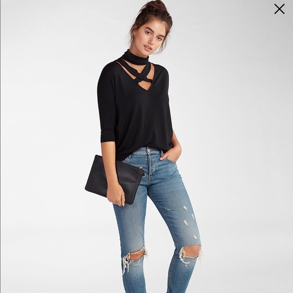 express criss cross top