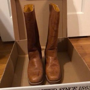 Frye 14L Campus Boots Size 7M