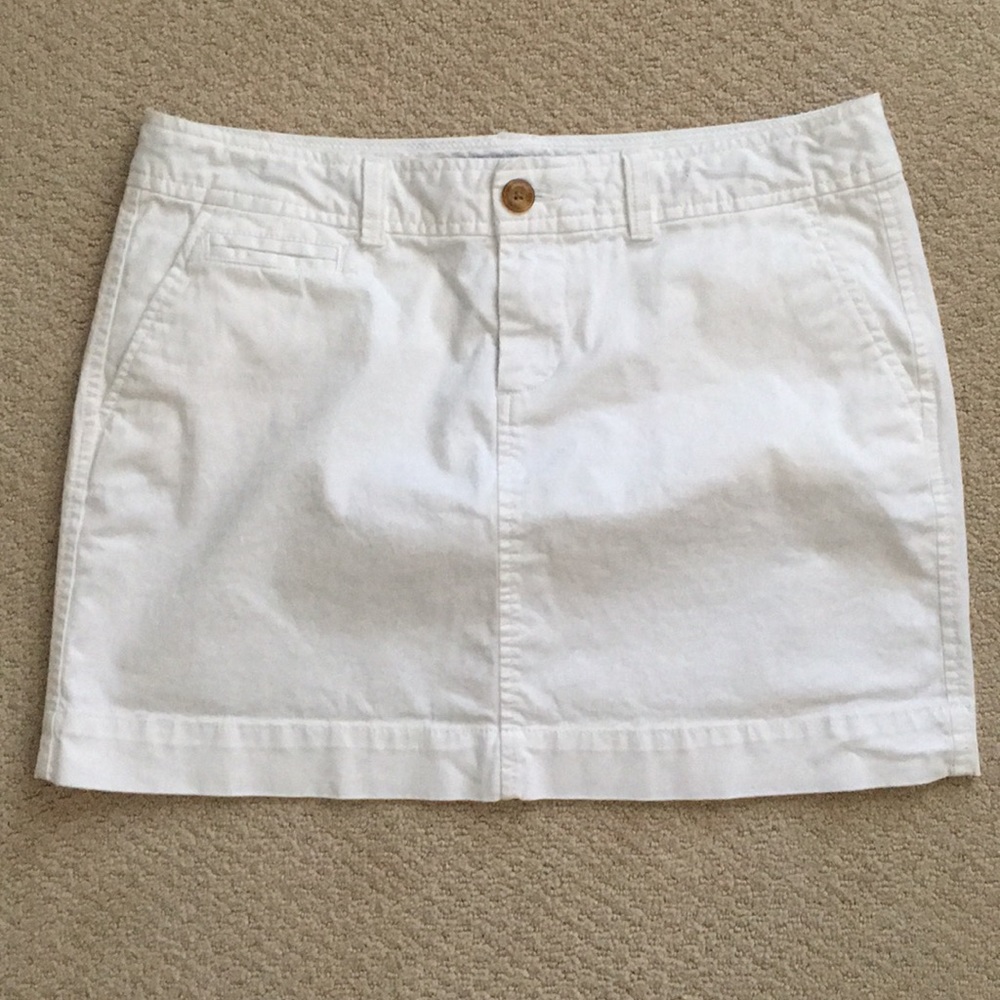 White Cotton Skirt